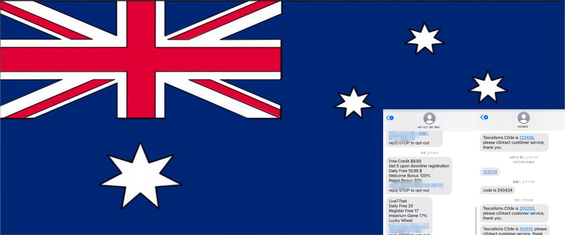 Australia bulk SMS