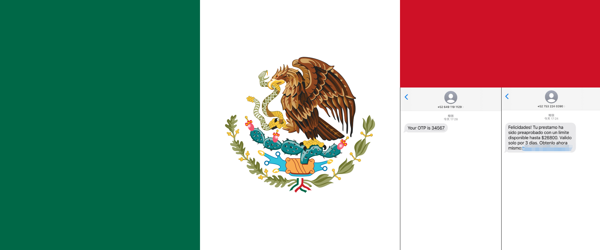 Mass text messaging in Mexico, SMS masivos en México